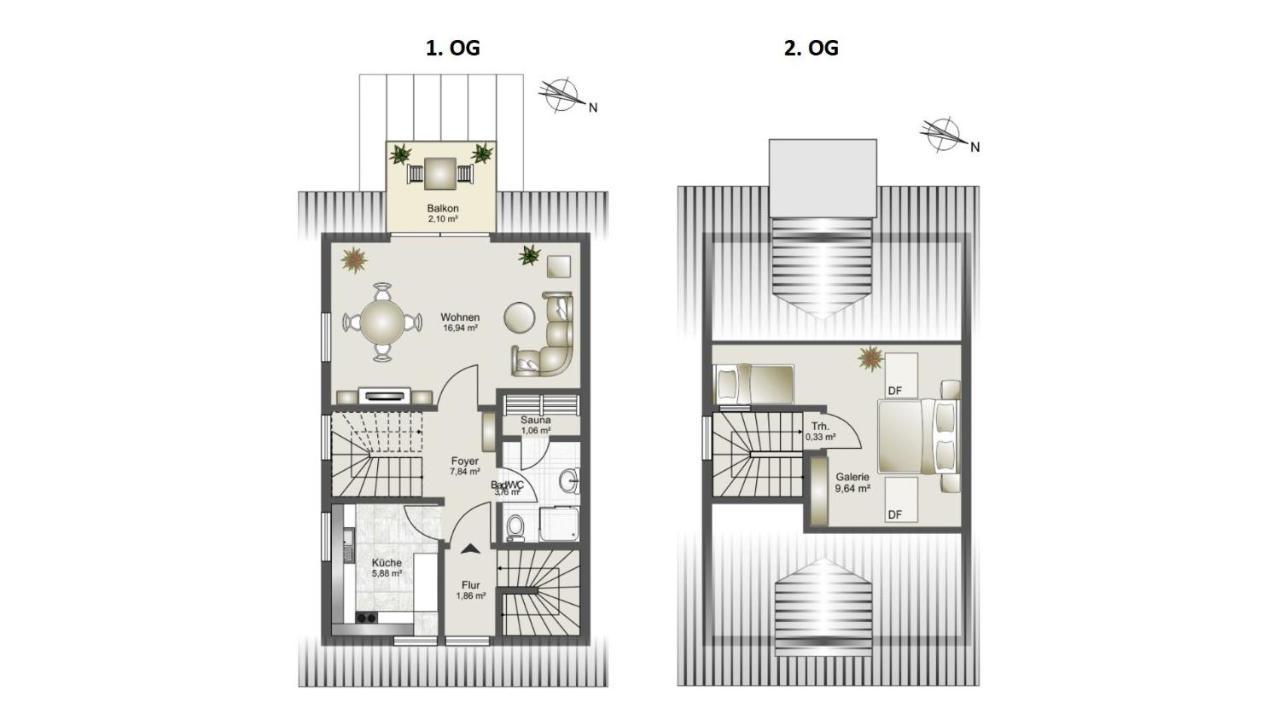 Ferienhaus Rotdorn Wiek auf Rügen Kültér fotó